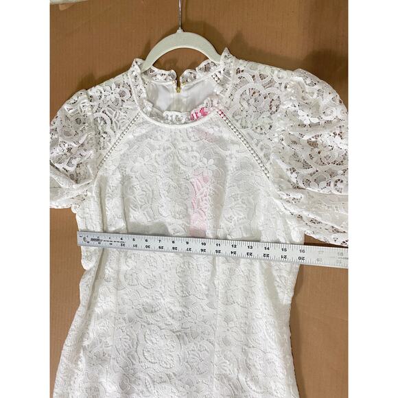 NWT LILLY PULITZER DRESS 8 WHITE BRIDE BRIDAL WEDDING LACE - Picture 14 of 15